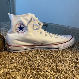 Converse Chuck Taylor All-Star Hi-top, white Sz 10.5